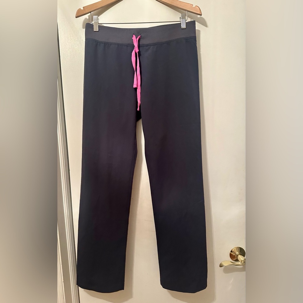 FIGS Livingston Basic Scrub Pants Blue size S